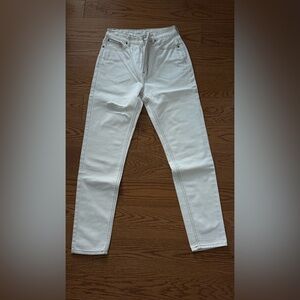 Urban Outfitters White High-Rise Jeans